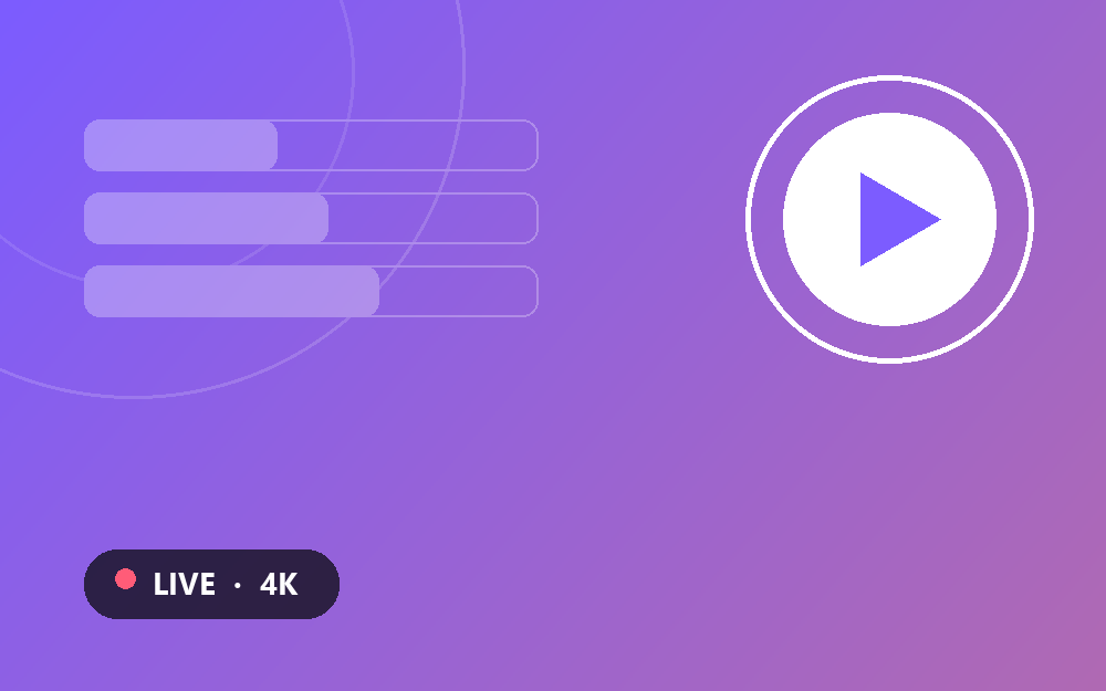 JioHotstar player interface preview with a live cricket stream and 4K badge